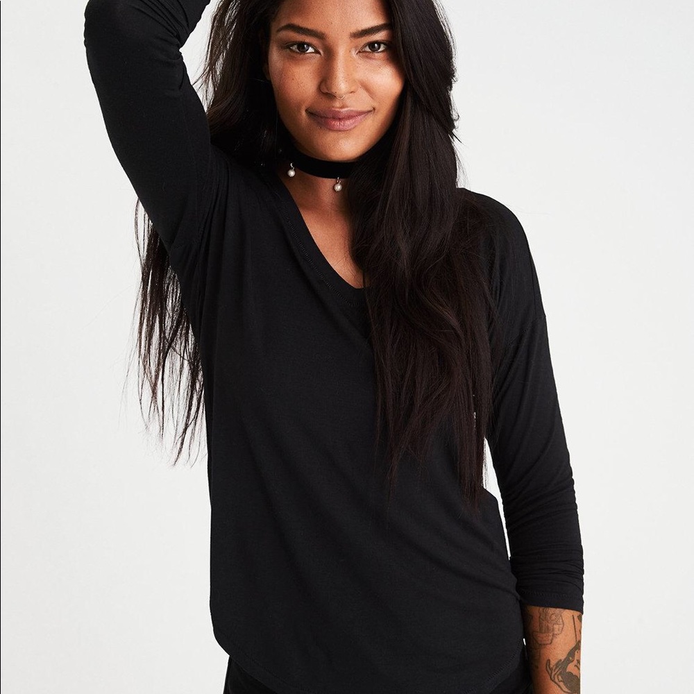 Long Sleeve American Eagle Shirt